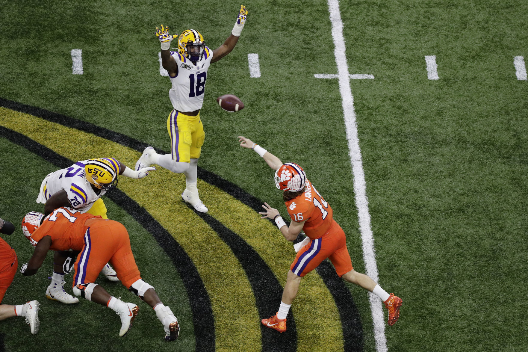 CFP Championship Clemson LSU Football